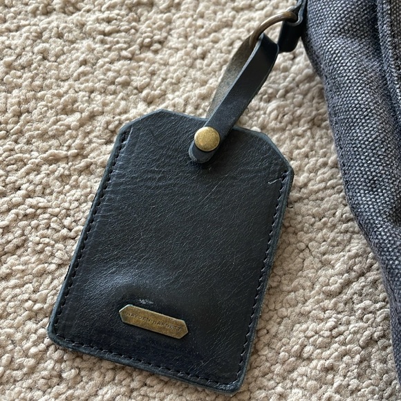 Hayden Harnett Smithy Messenger Bag Shoulder Laptop Travel Canvas Leather Office - Picture 4 of 14